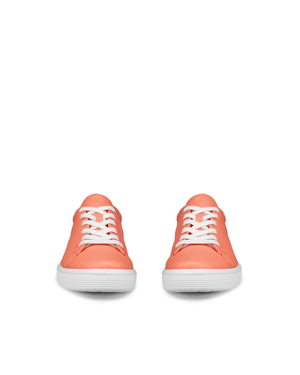 ECCO® Soft 60 baskets en cuir pour femme - Orange - Front pair