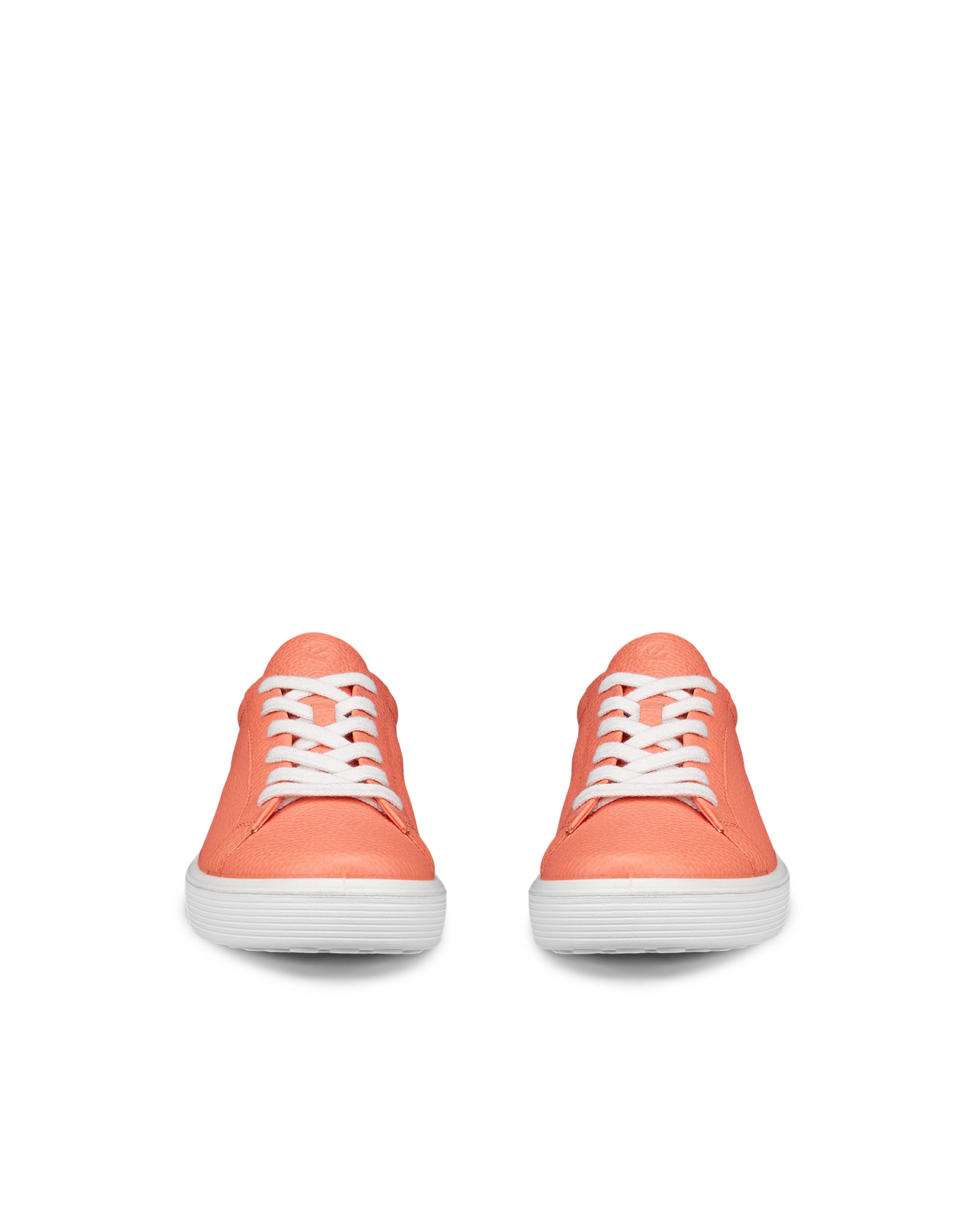 ECCO® Soft 60 baskets en cuir pour femme - Orange - Front pair