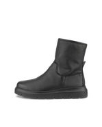 Botas impermeables de piel ECCO® Nouvelle para mujer - Negro - Outside