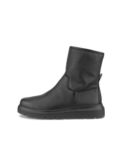 Botas impermeables de piel ECCO® Nouvelle para mujer - Negro - Outside