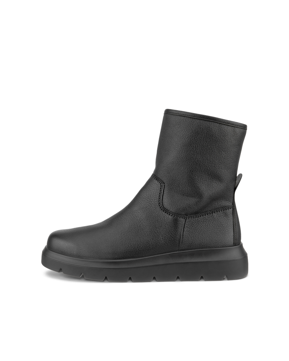 Botas impermeables de piel ECCO® Nouvelle para mujer - Negro - Outside