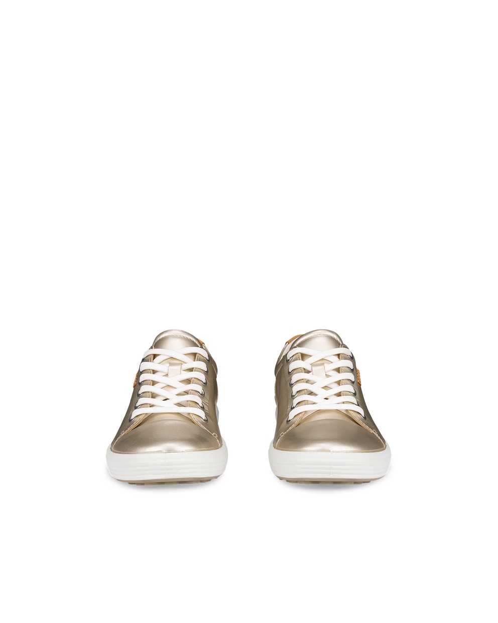 ECCO SOFT 7 WOMEN'S SNEAKER - Gold - Front pair