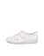 Zapatillas de piel para caminar ECCO® Soft 2.0 para mujer - Blanco - Outside