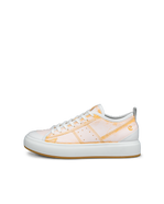 Zapatillas de piel ECCO® Street Ace para mujer - Naranja - Outside