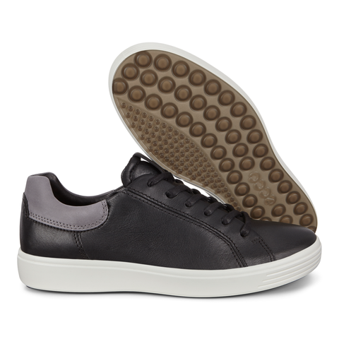 ECCO Men's Soft 7 Sneakers | Black