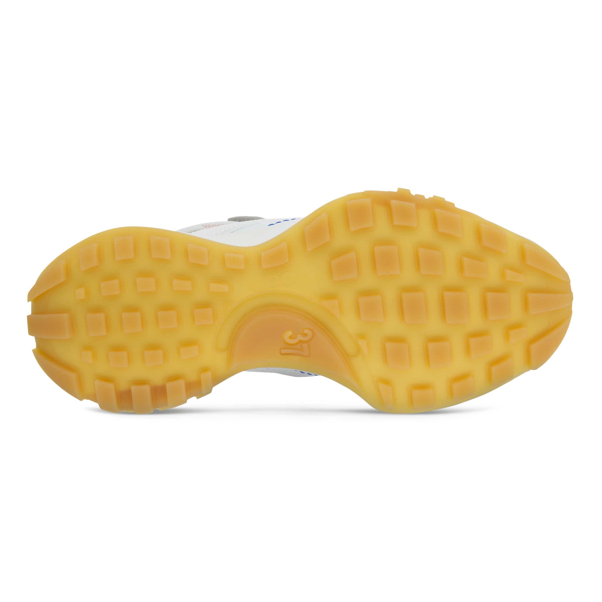 Zapatillas de tela ECCO® Retro Sneaker para mujer - Blanco - Sole