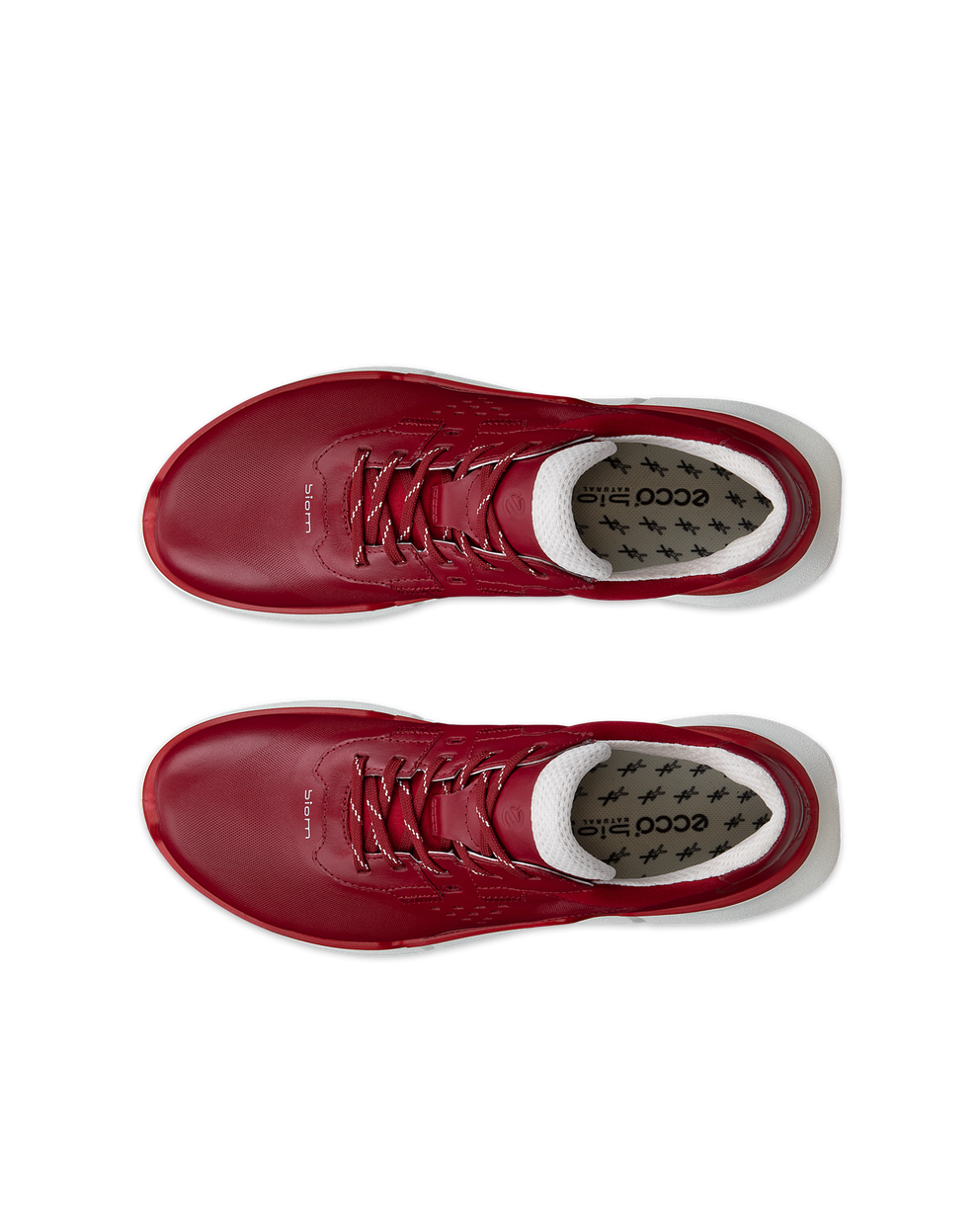 ECCO Women BIOM 2.2 Sneaker Brick - Red - Top left pair