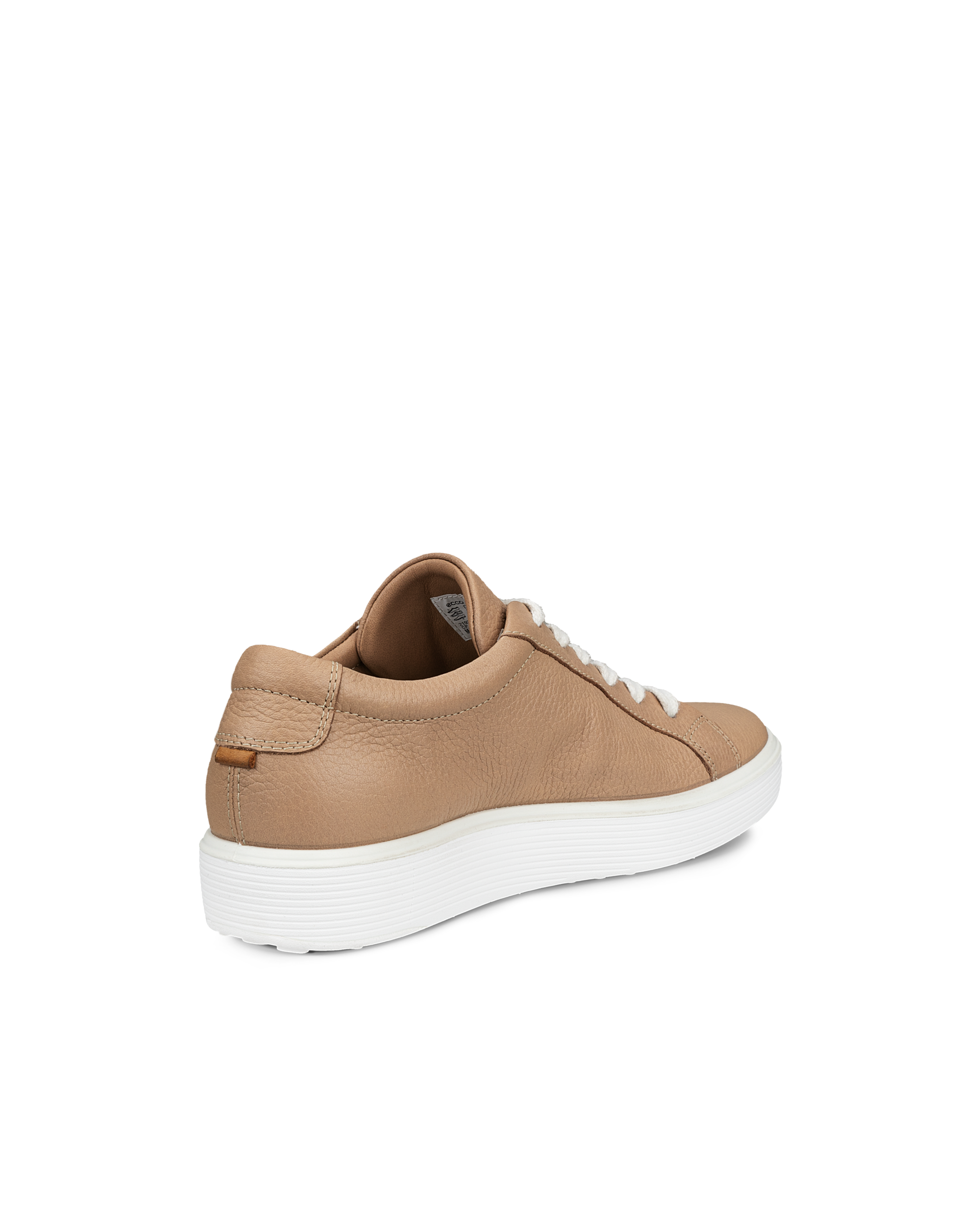 ECCO® Soft 60 baskets en cuir pour femme - Brun - Back