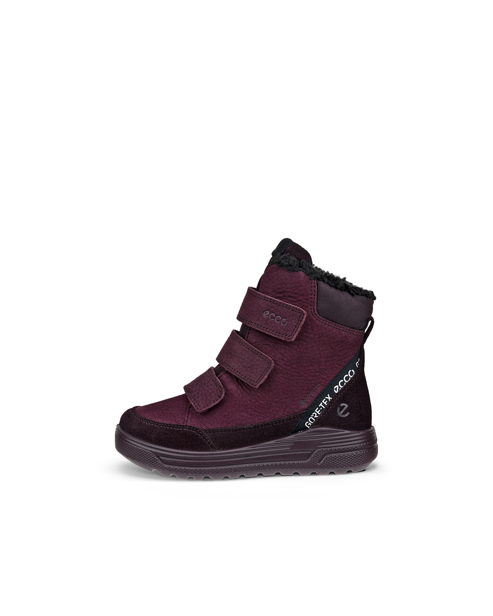 ECCO® Urban Snowboarder Gore-Tex-iga nubukist talvesaabas lastele - Purpurne - Outside