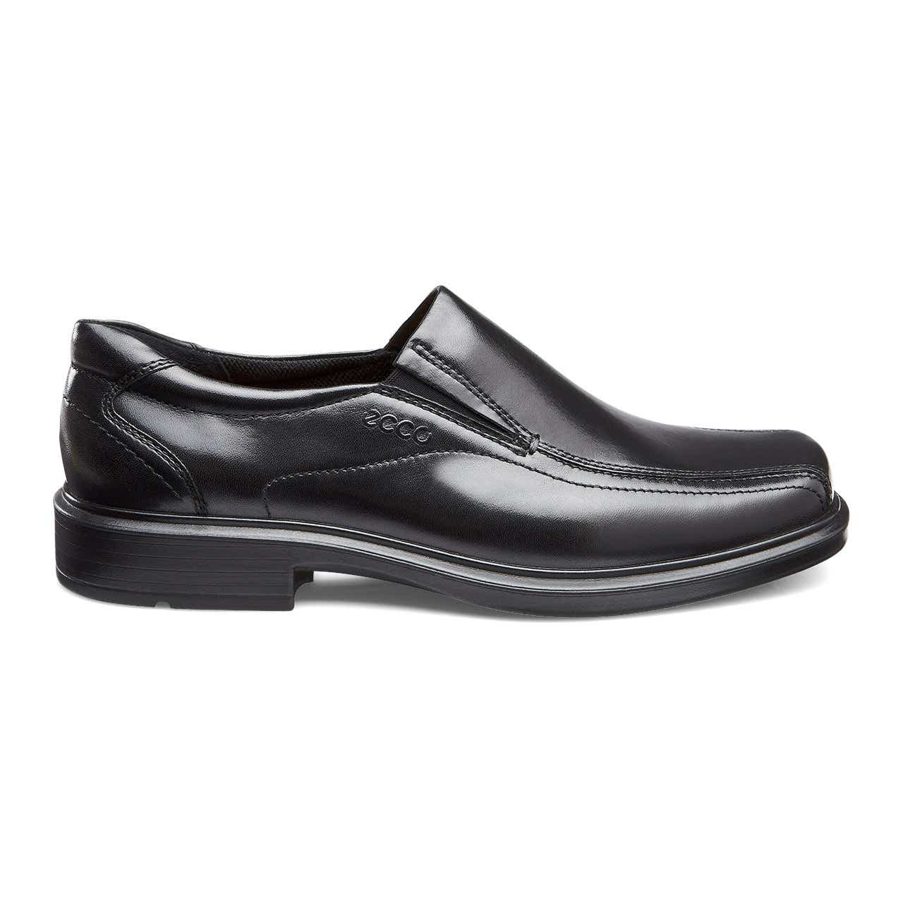 ECCO Helsinki Men's Bike Toe Slip-on - Black - Outside