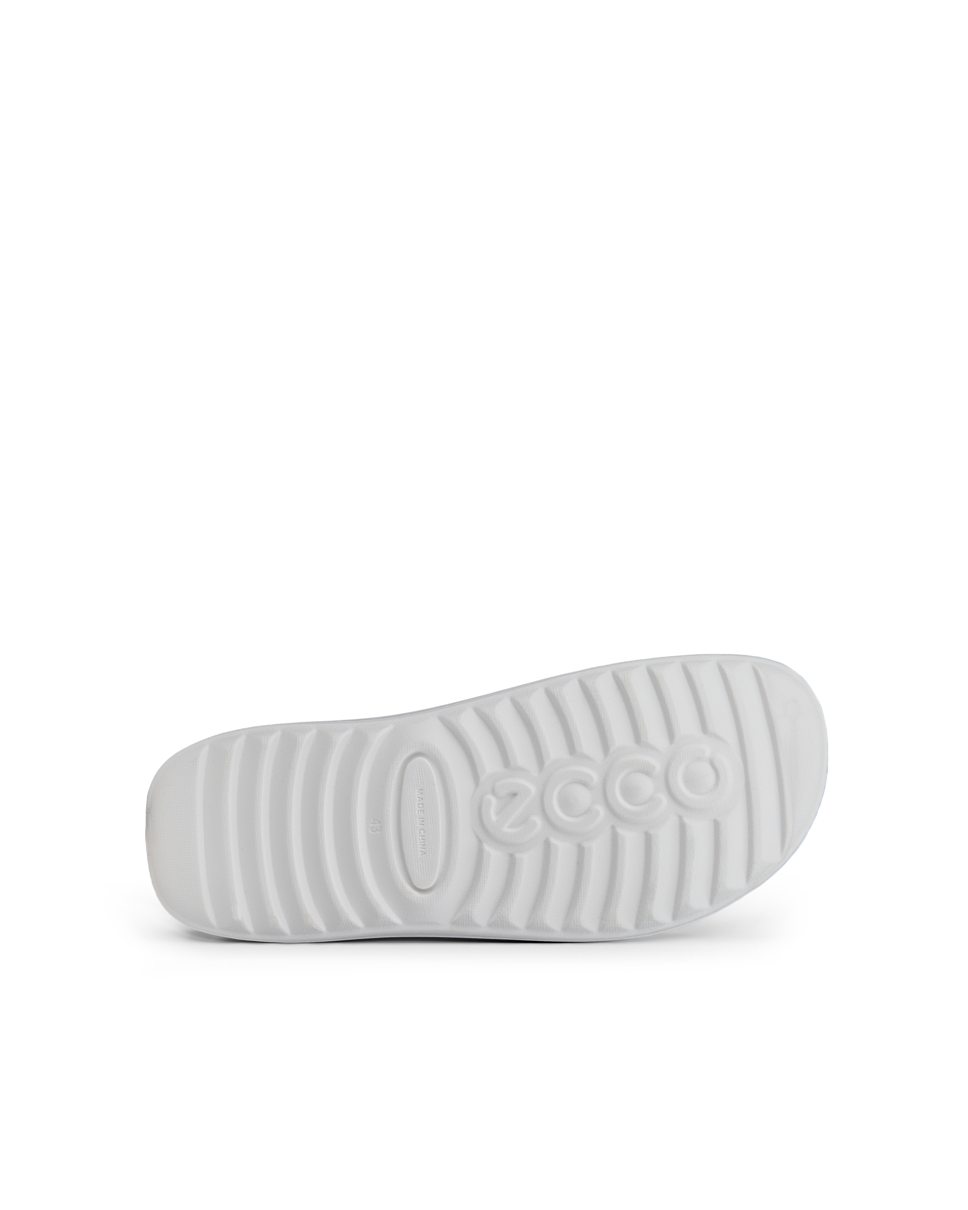 Sandalias ECCO® Cozmo Slide unisex - Blanco - Sole