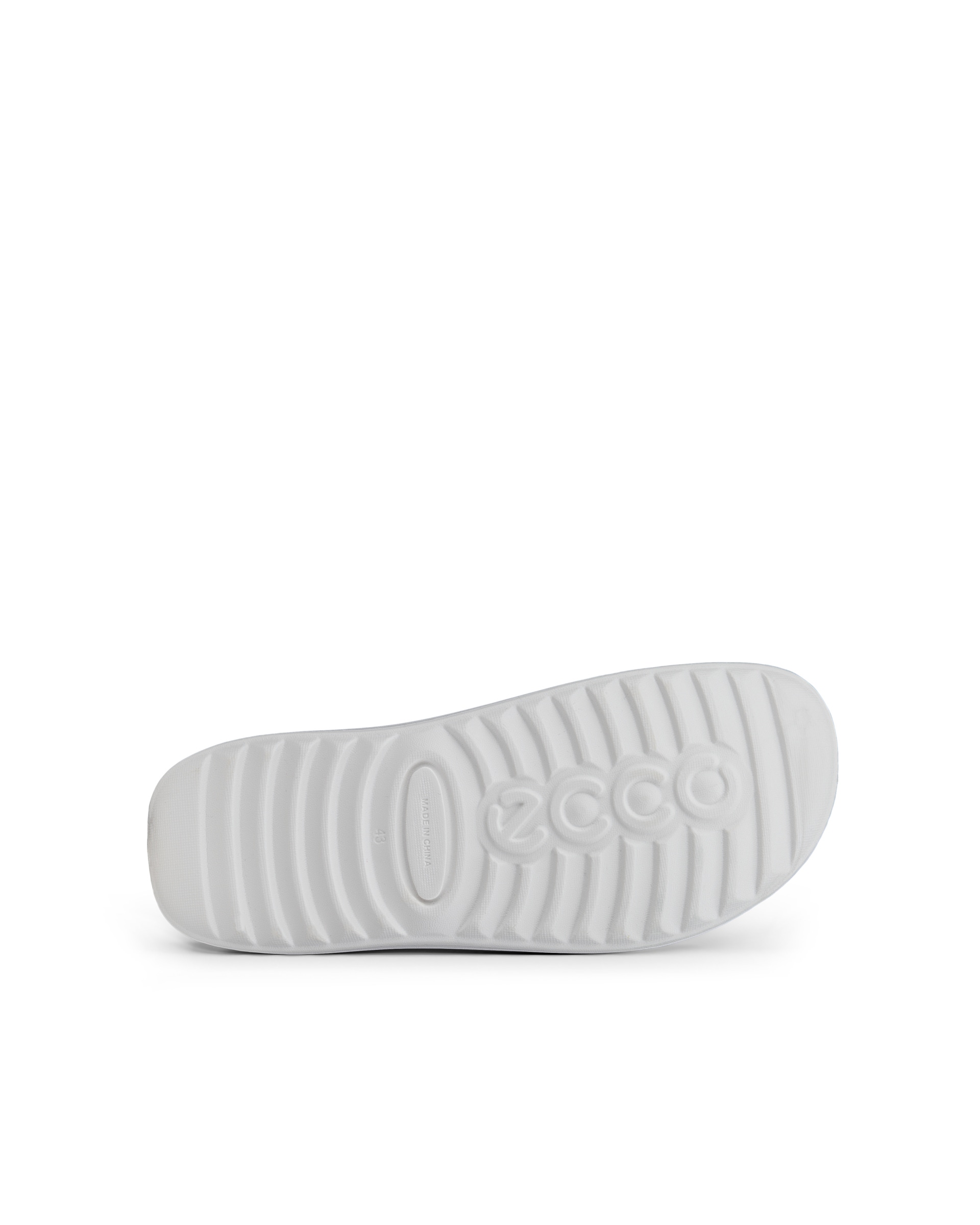 Sandalias ECCO® Cozmo Slide unisex - Blanco - Sole