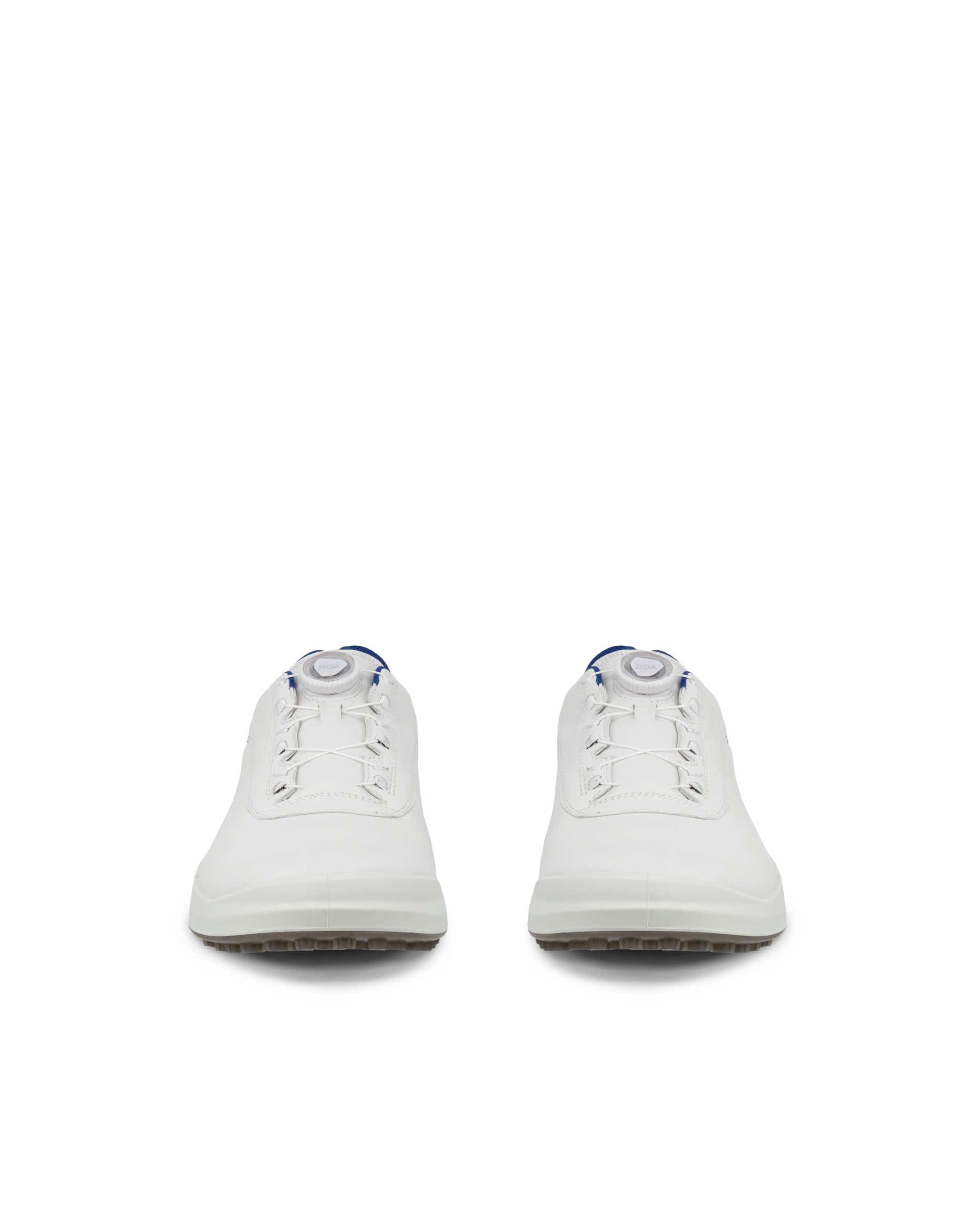 Men's ECCO® Golf Core Leather Shoe - White - Front pair