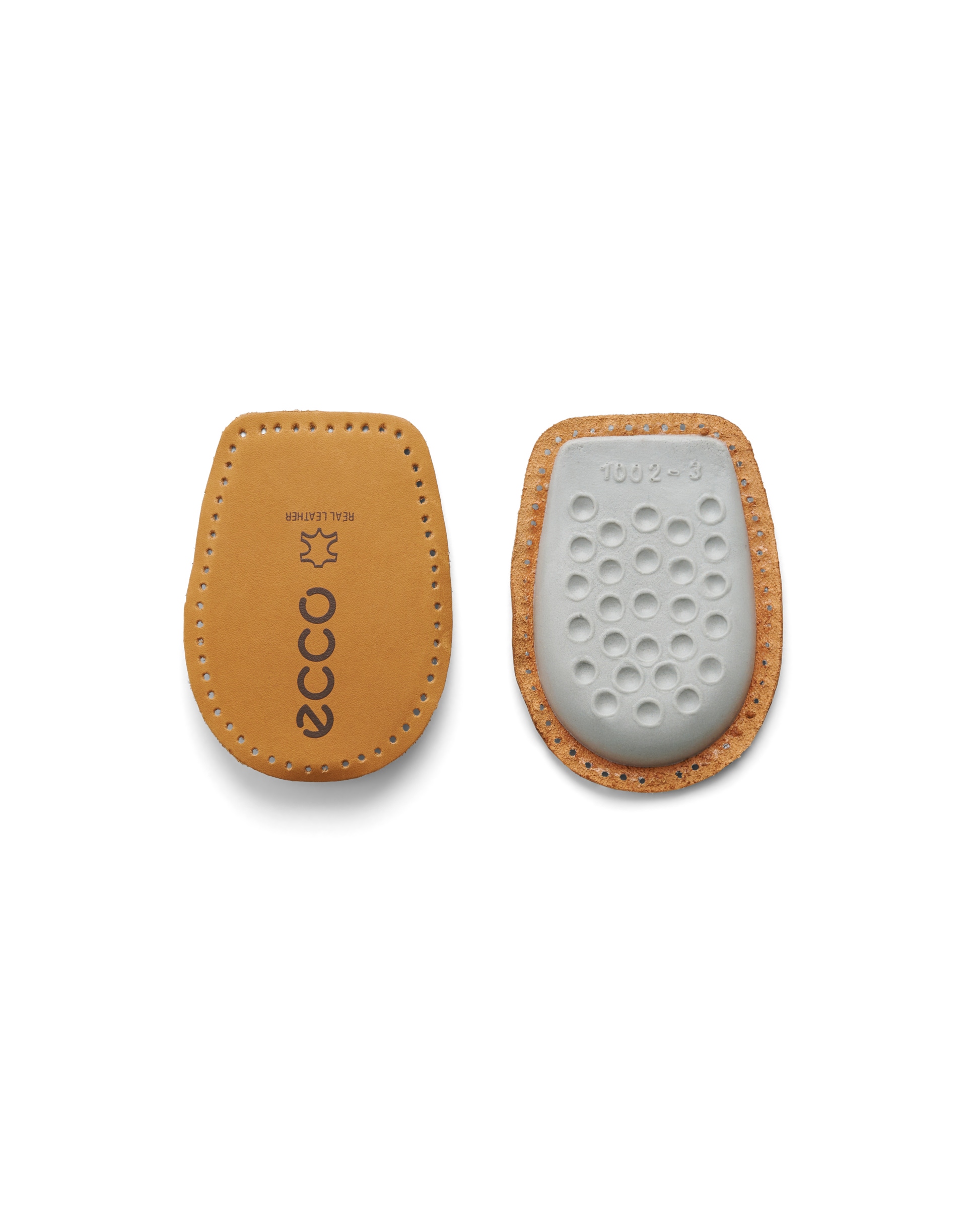 Unisex ECCO® Leather Inlay Sole - Brown - Detail-1