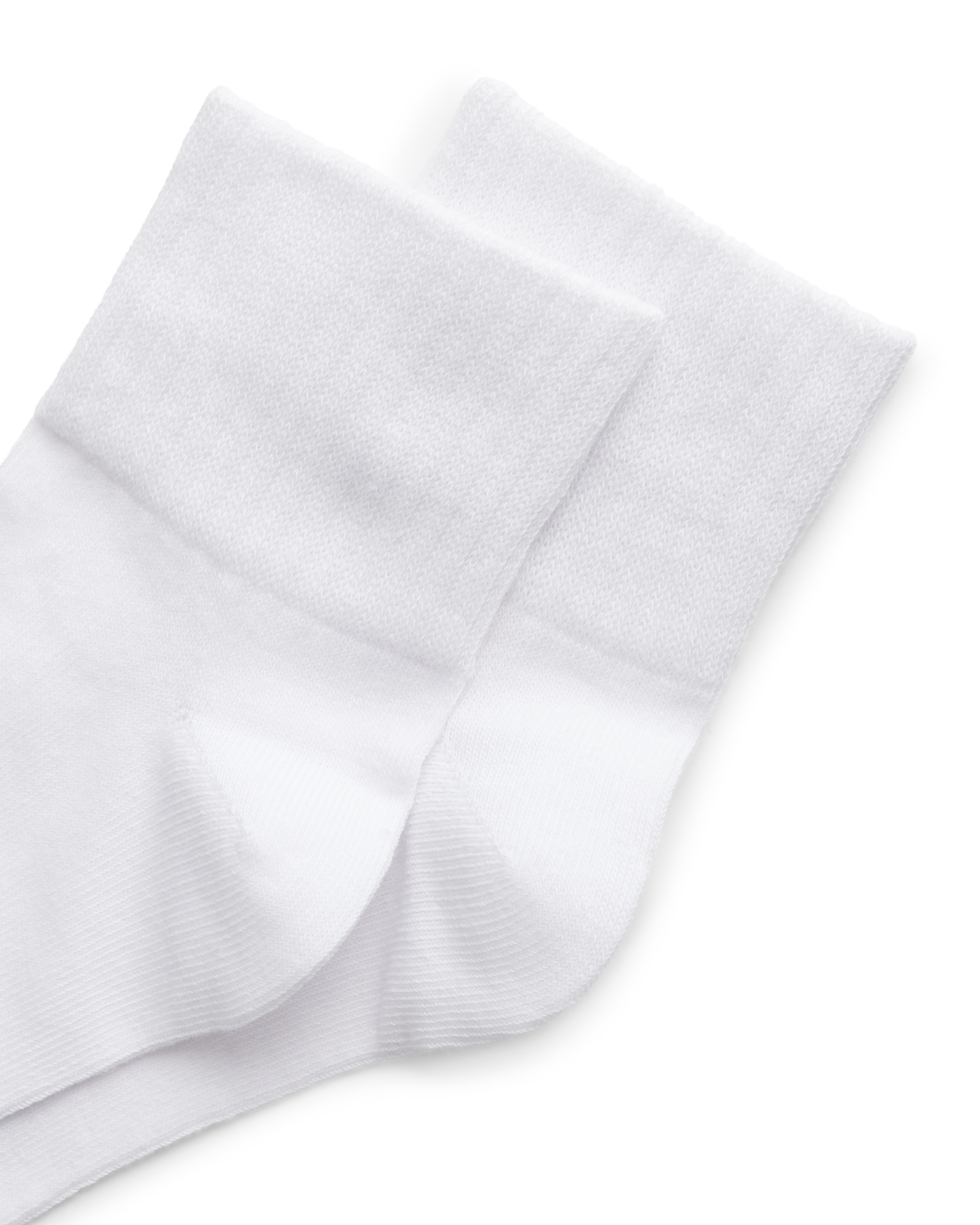 Unisex ECCO® Retro Ankle Socks - White - Detail-1