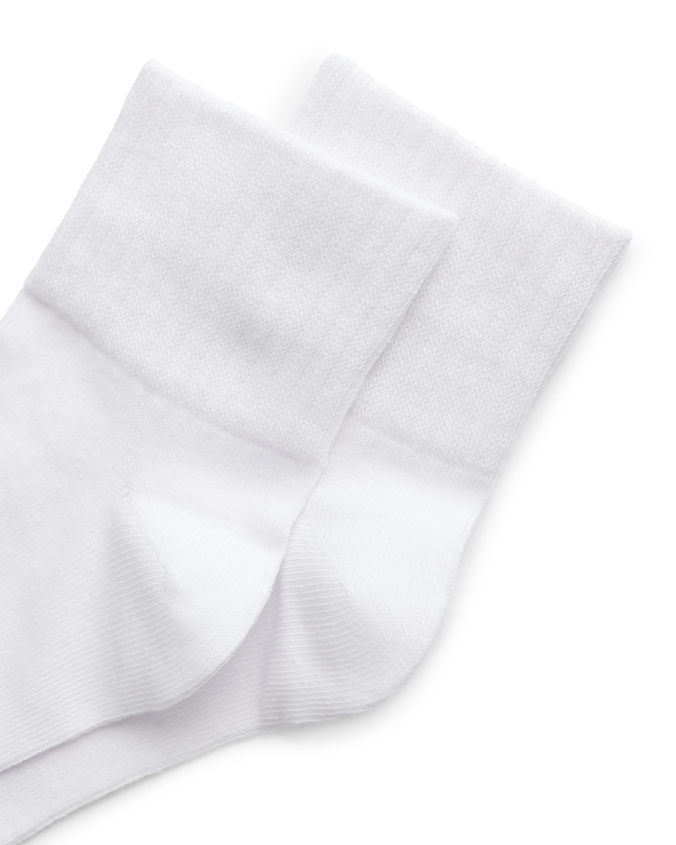 ECCO Retro Ankle-cut 2-pack Quality Sports Socks - White - Detail-1