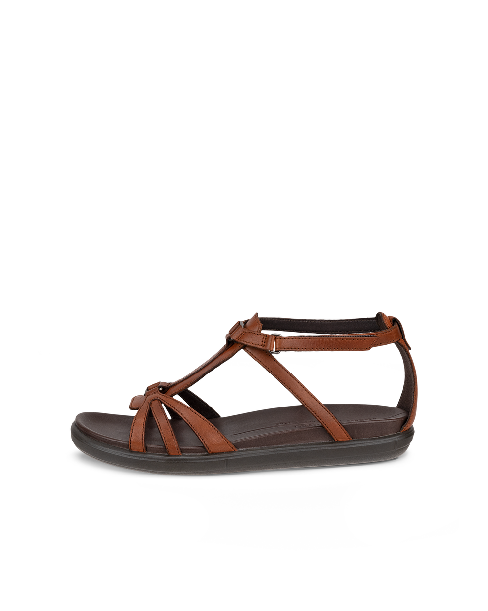 ECCO Simpil Sandal Womens Strappy Sandals - Brown - Outside