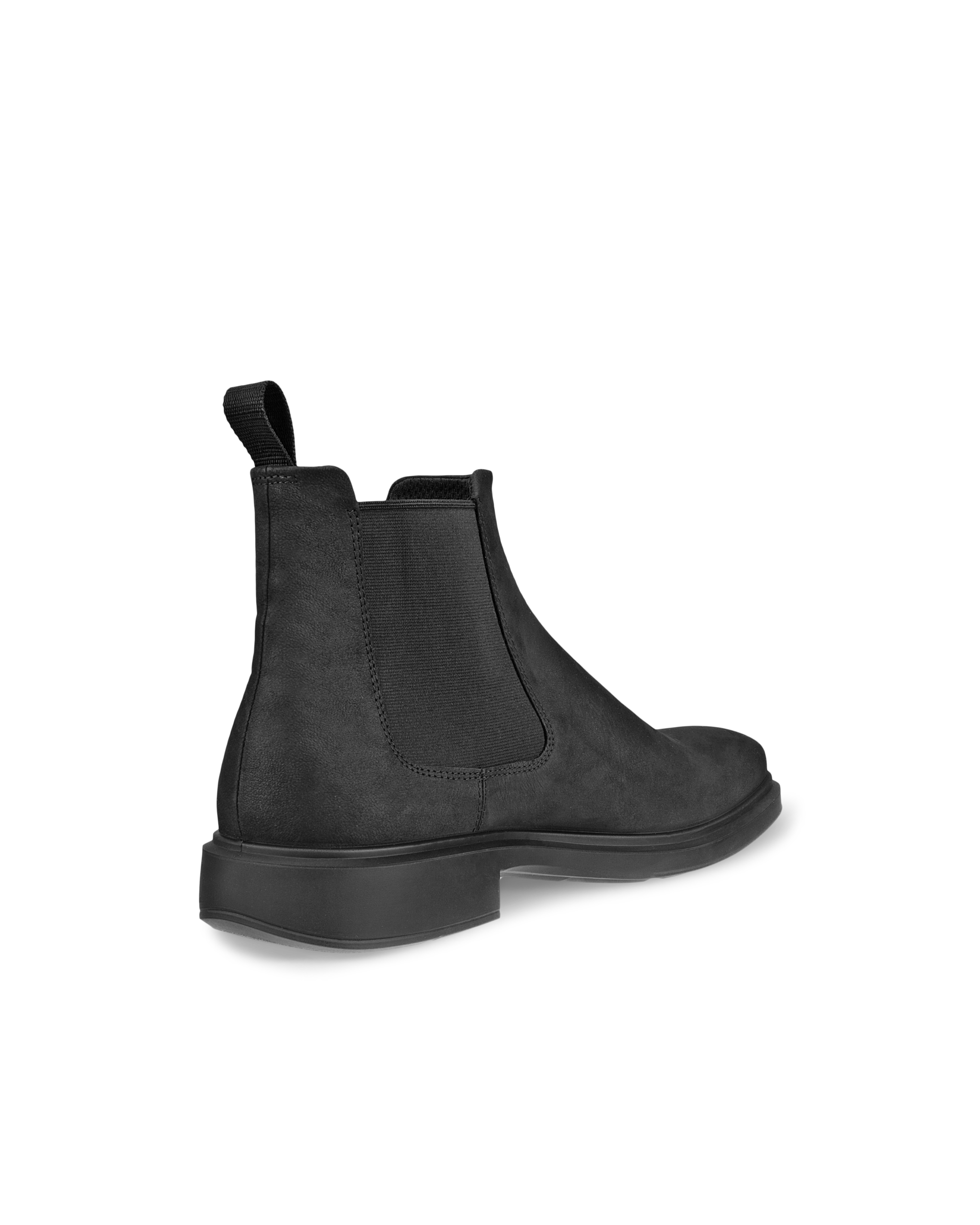 Botas Chelsea de nobuk ECCO® Helsinki 2 para hombre - Negro - Back