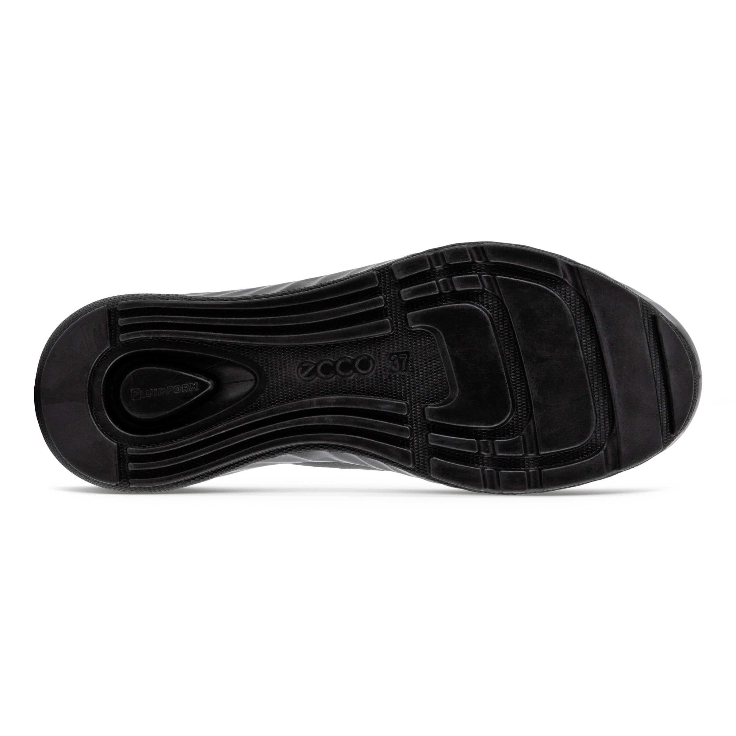 Zapatillas de tela ECCO® ATH-1FW para mujer - Negro - Sole