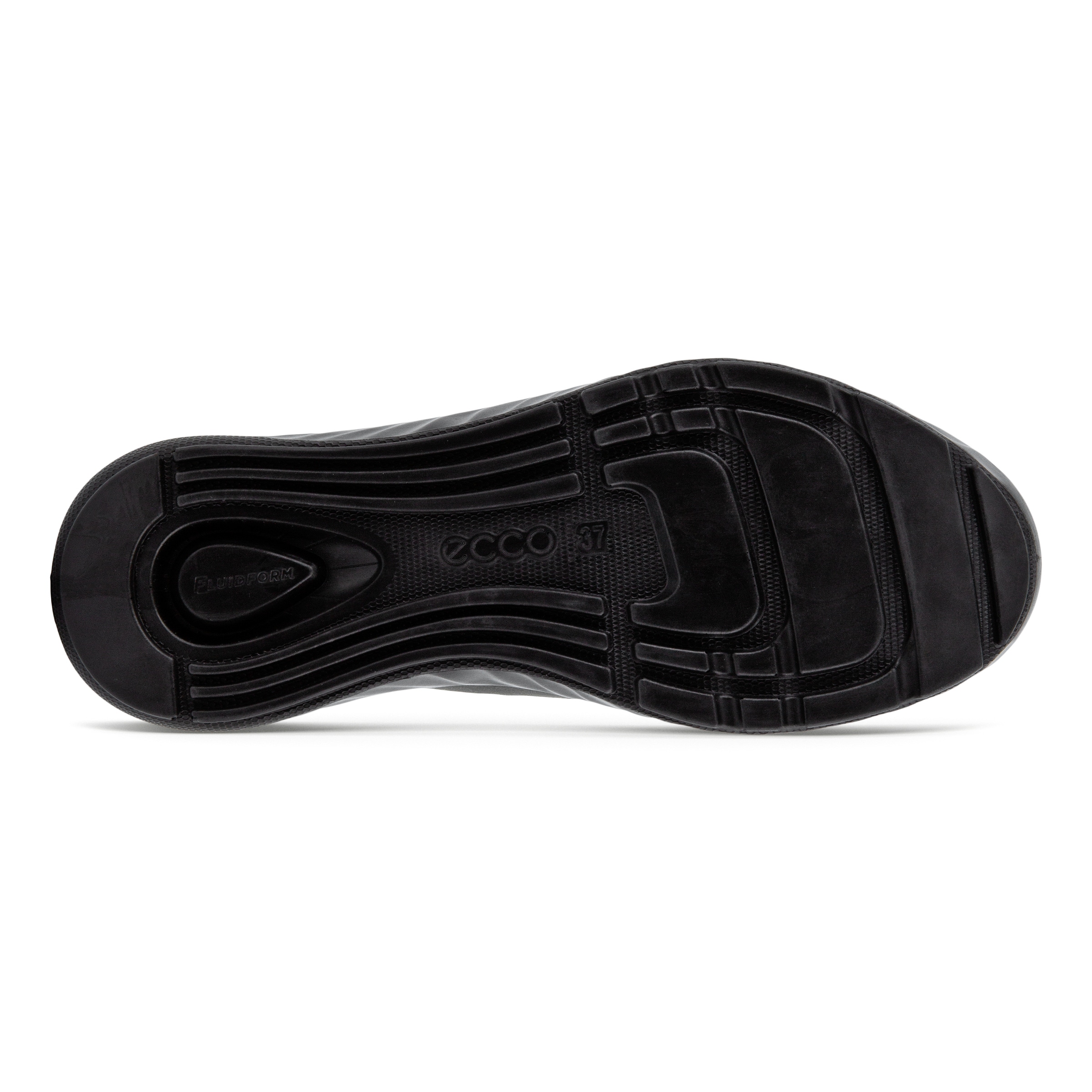Zapatillas de tela ECCO® ATH-1FW para mujer - Negro - Sole