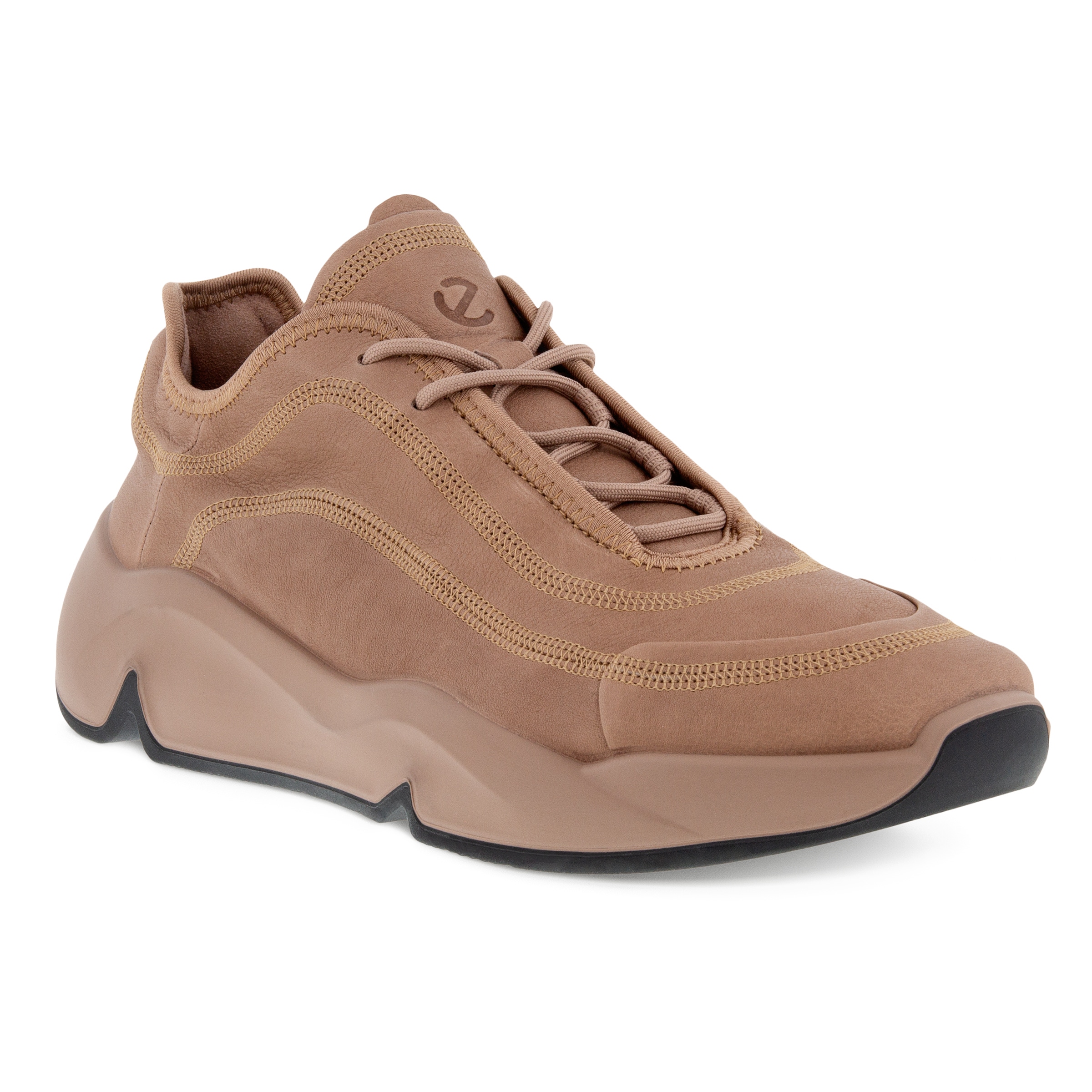 Men's Tonal ECCO Chunky Sneaker - Brown - Main