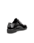 Women's ECCO® Metropole Amsterdam Leather Derby Shoe - Black - Back