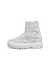 Women's ECCO® Street Ace RAL7000 Leather Mid-Cut Boot - White - Outside