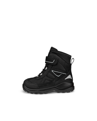 Botines de invierno impermeable de nobuk  ECCO® Snow Mountain para niño/a - Negro - Outside