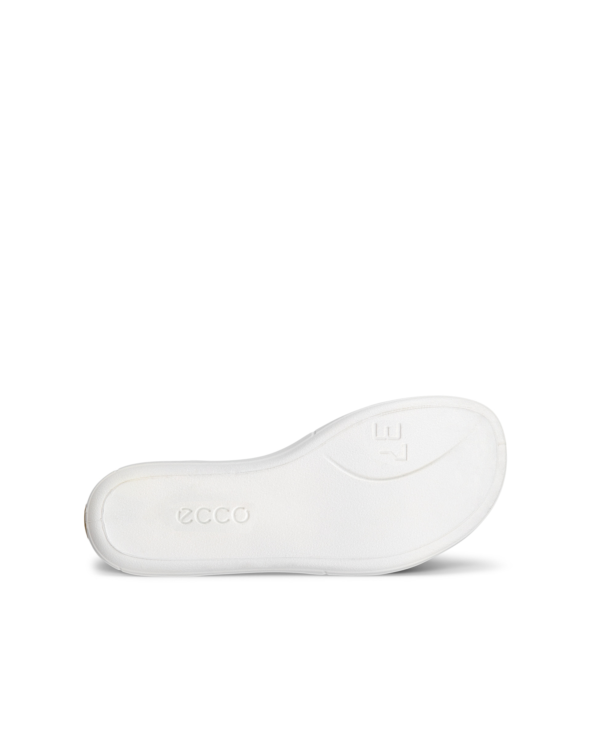ECCO Simpil Sandal ウィメンズ レザーフラットサンダル - イエロー - Sole