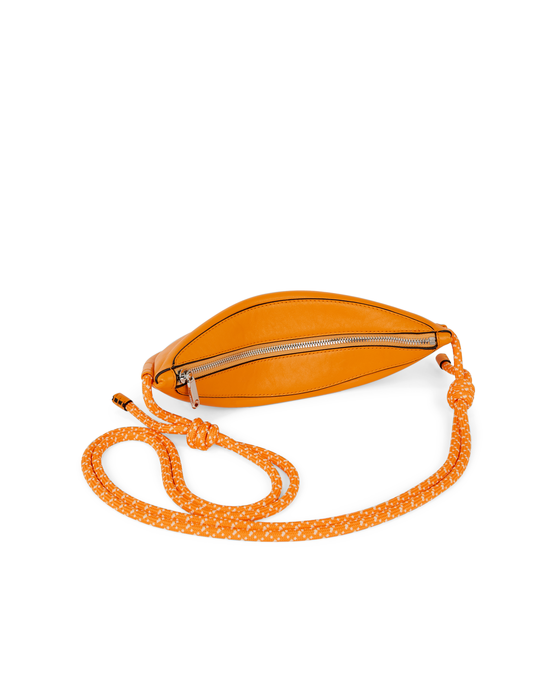 ECCO® Contact Fortune Leather Crossbody Bag - Orange - Detail-1