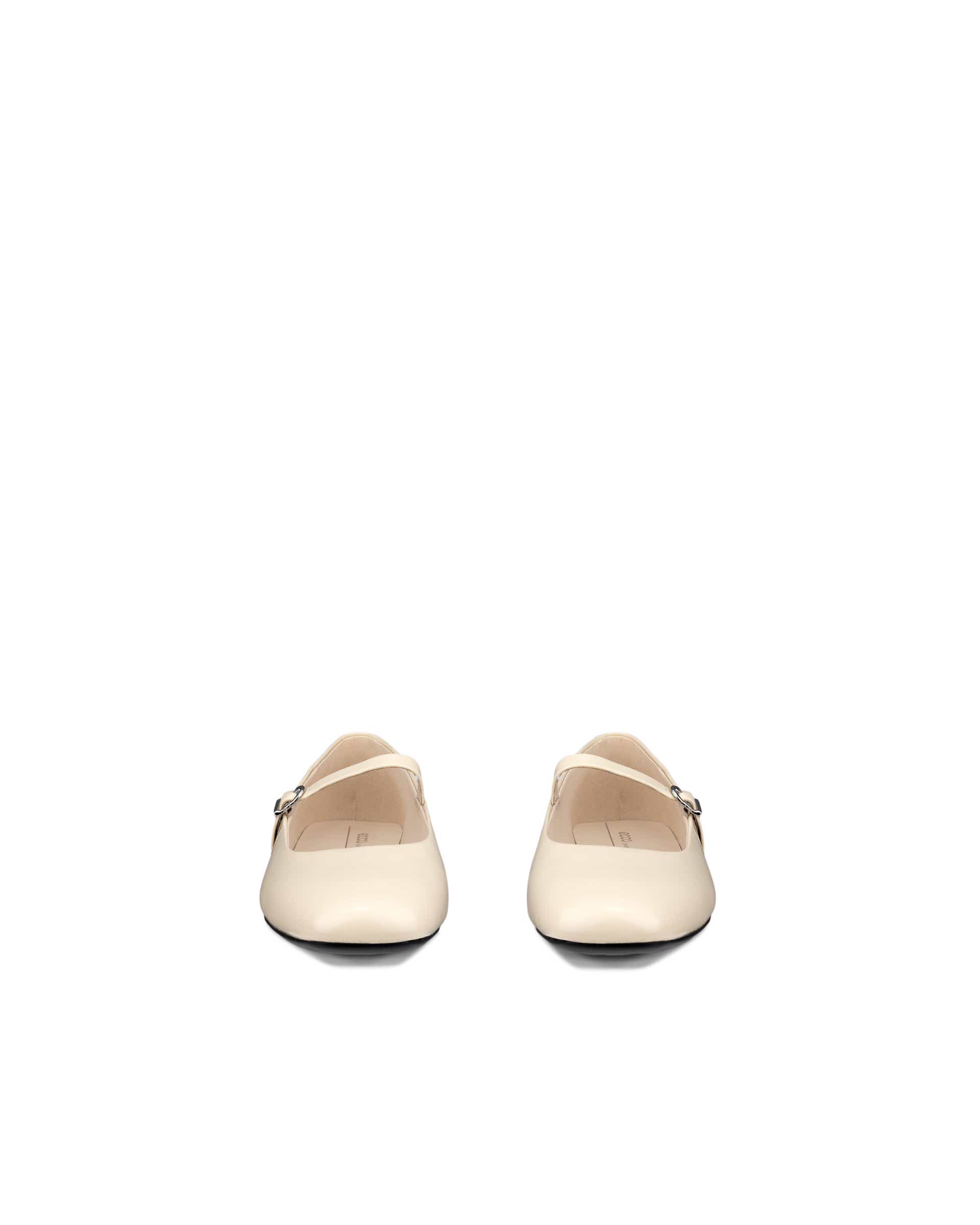 Sabrinas couro mulher ECCO® MARGOT - Bege - Front pair