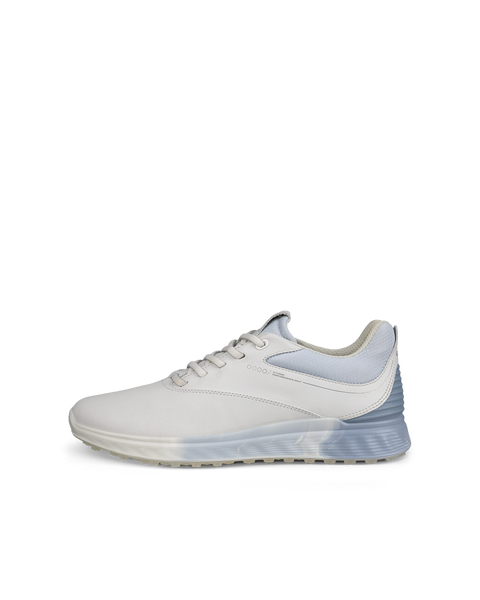 Zapatos golf de piel Gore-Tex ECCO® Golf S-Three para mujer - Blanco - Outside