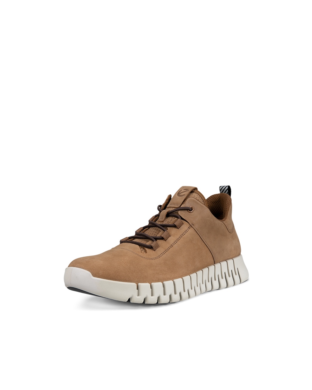 Men's ECCO® Gruuv Nubuck Sneaker - Brown - Main