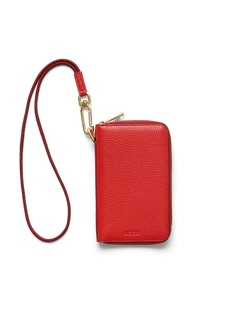 Cartera de piel ECCO® Wallet - Rojo - Main