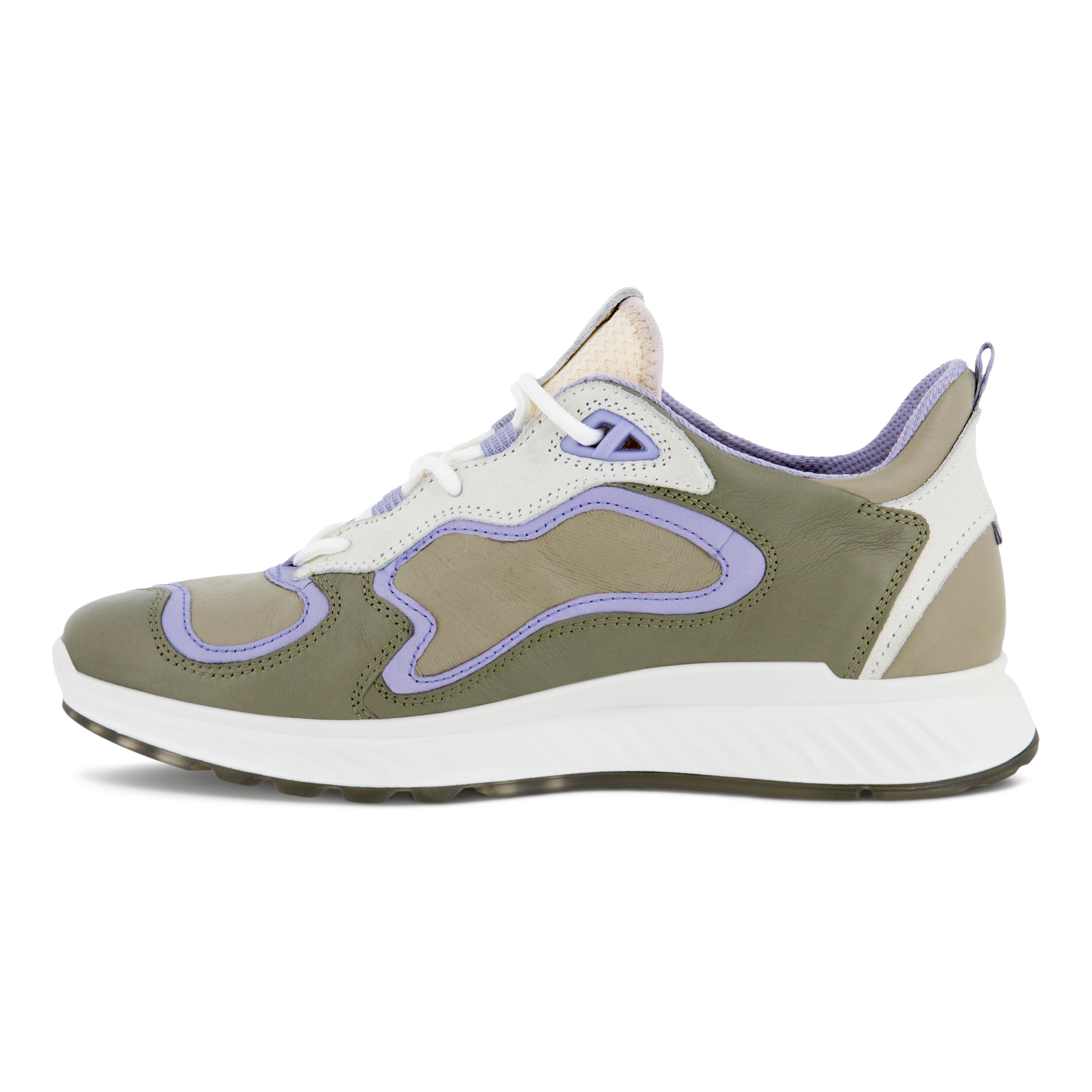 Zapatillas de piel ECCO® ST.1 para mujer - Verde - Inside