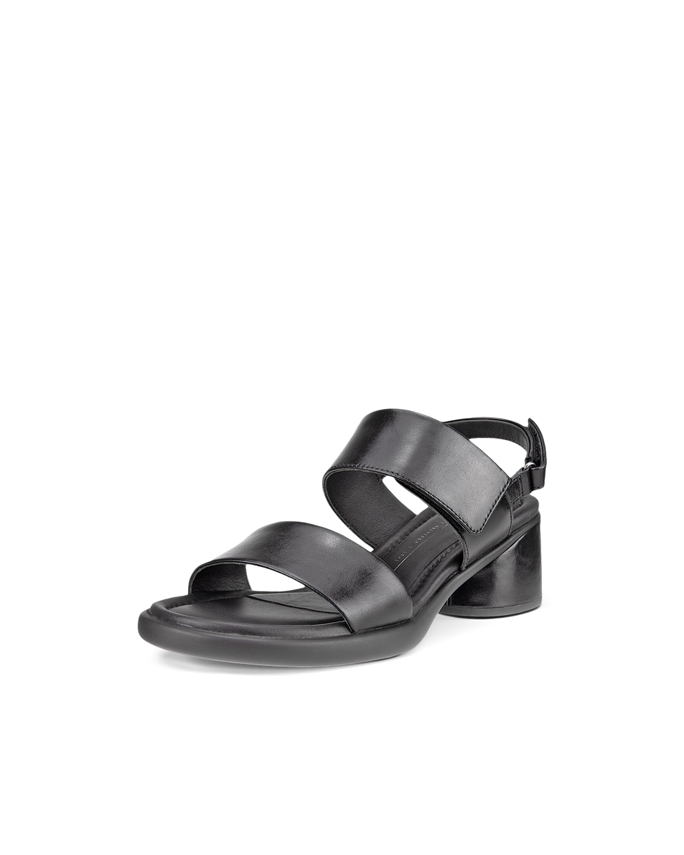 여성용 ECCO® Sculpted Sandal LX 35 가죽 힐 샌들 - Black - Main