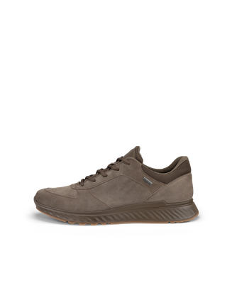 ECCO Men's Exostride Waterproof Shoes - Brown - Outside