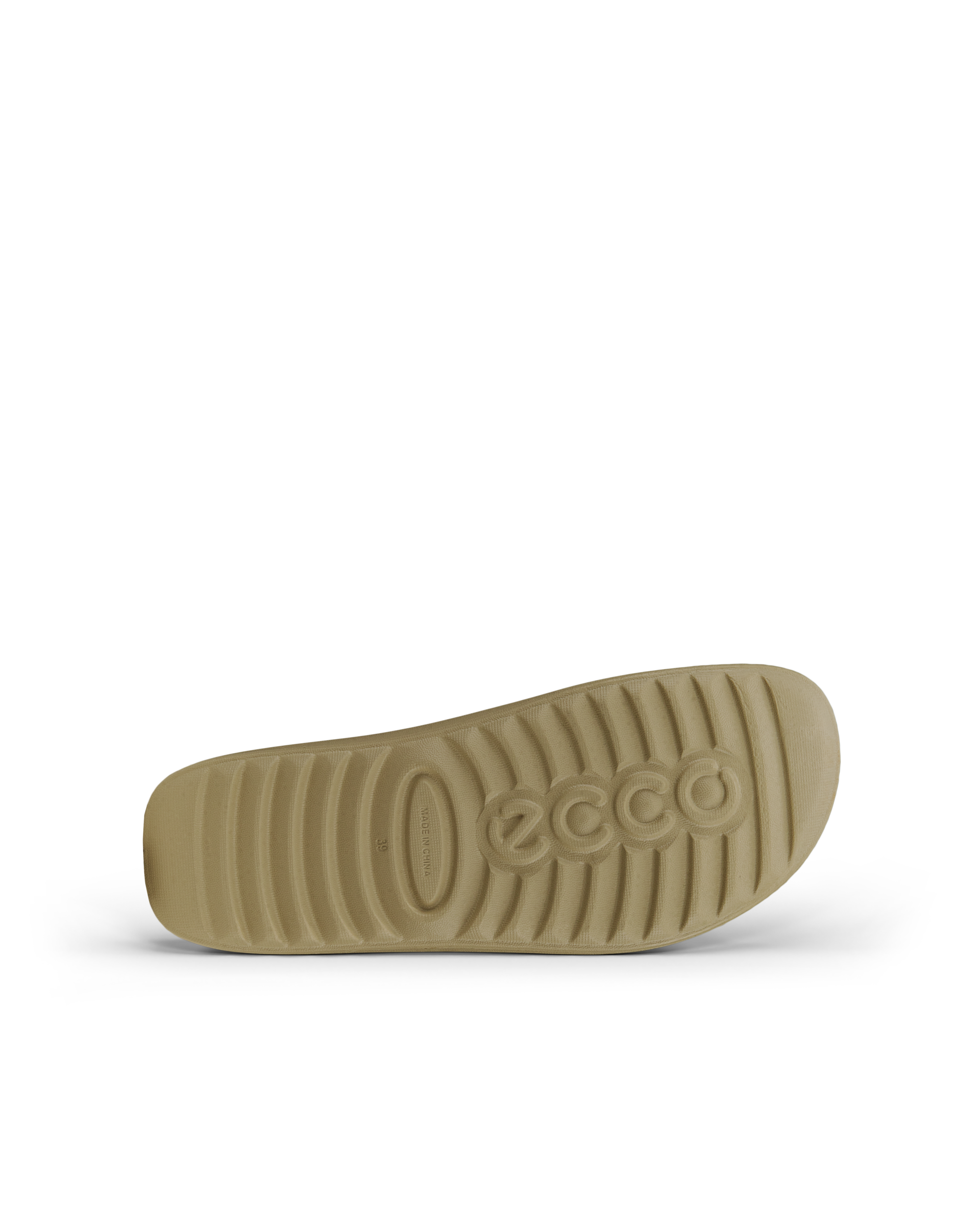 남성 ECCO Cozmo Slide 슬라이더 - Beige - Sole