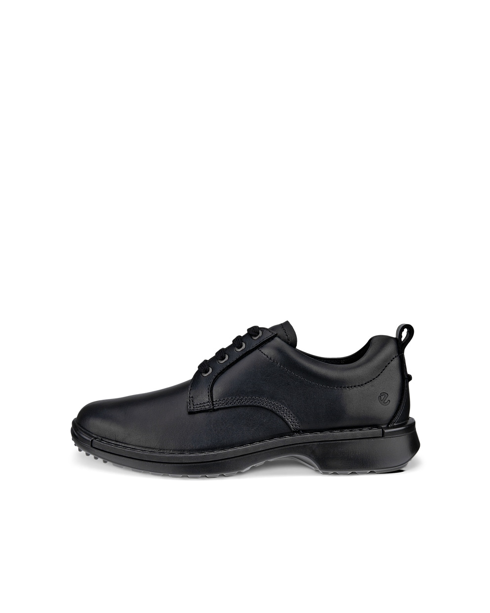 Men's ECCO® Fusion Leather Derby Shoe - Black - Outside