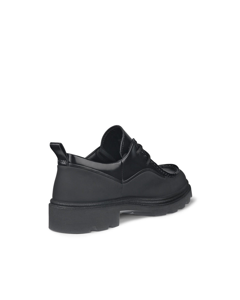 Mocasines de piel ECCO® Grainer para mujer - Negro - Back