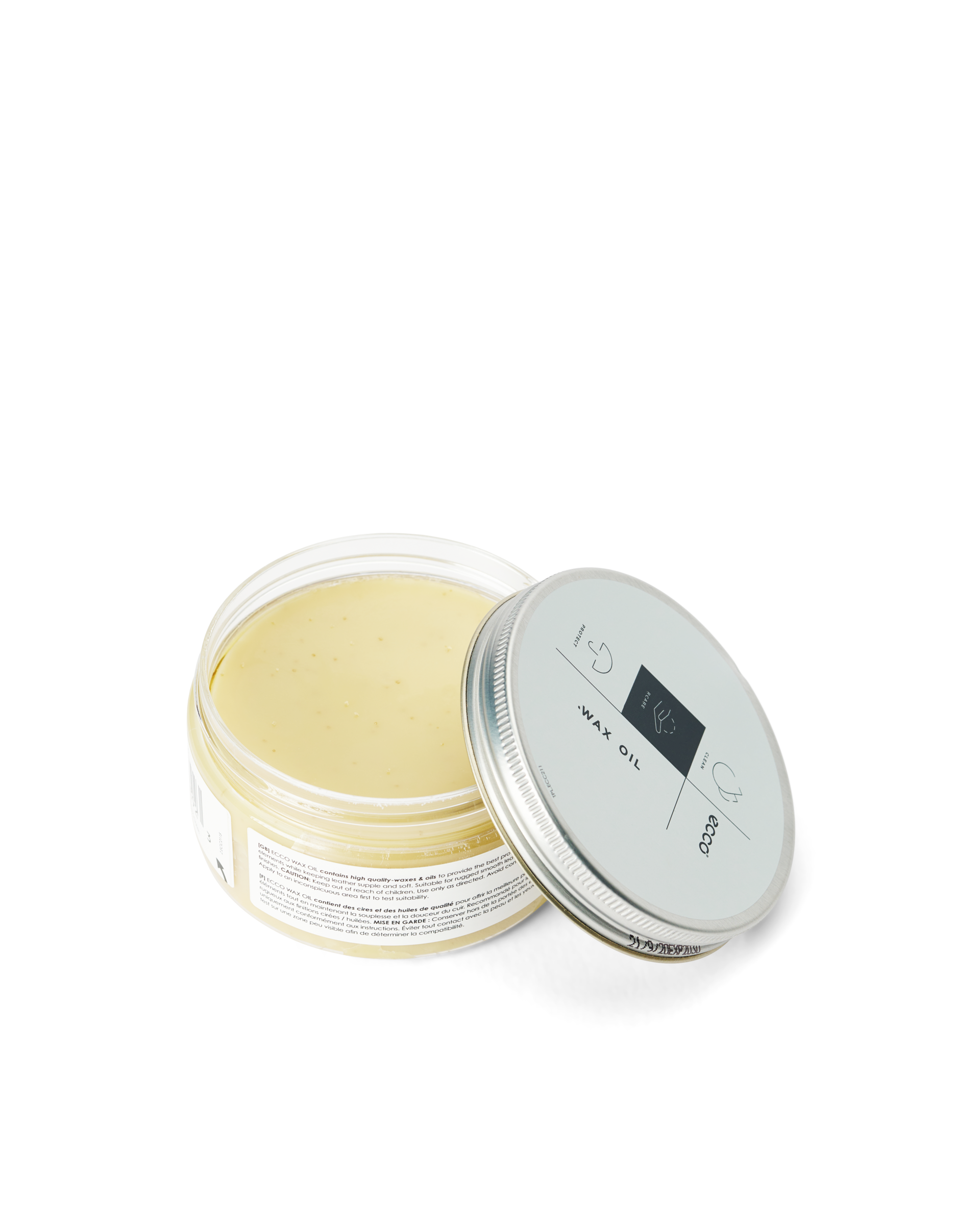 ECCO® Wax Oil 100 Ml - White - Detail-1