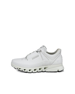 ECCO Women Multi-vent Waterproof Shoes - White - Outside