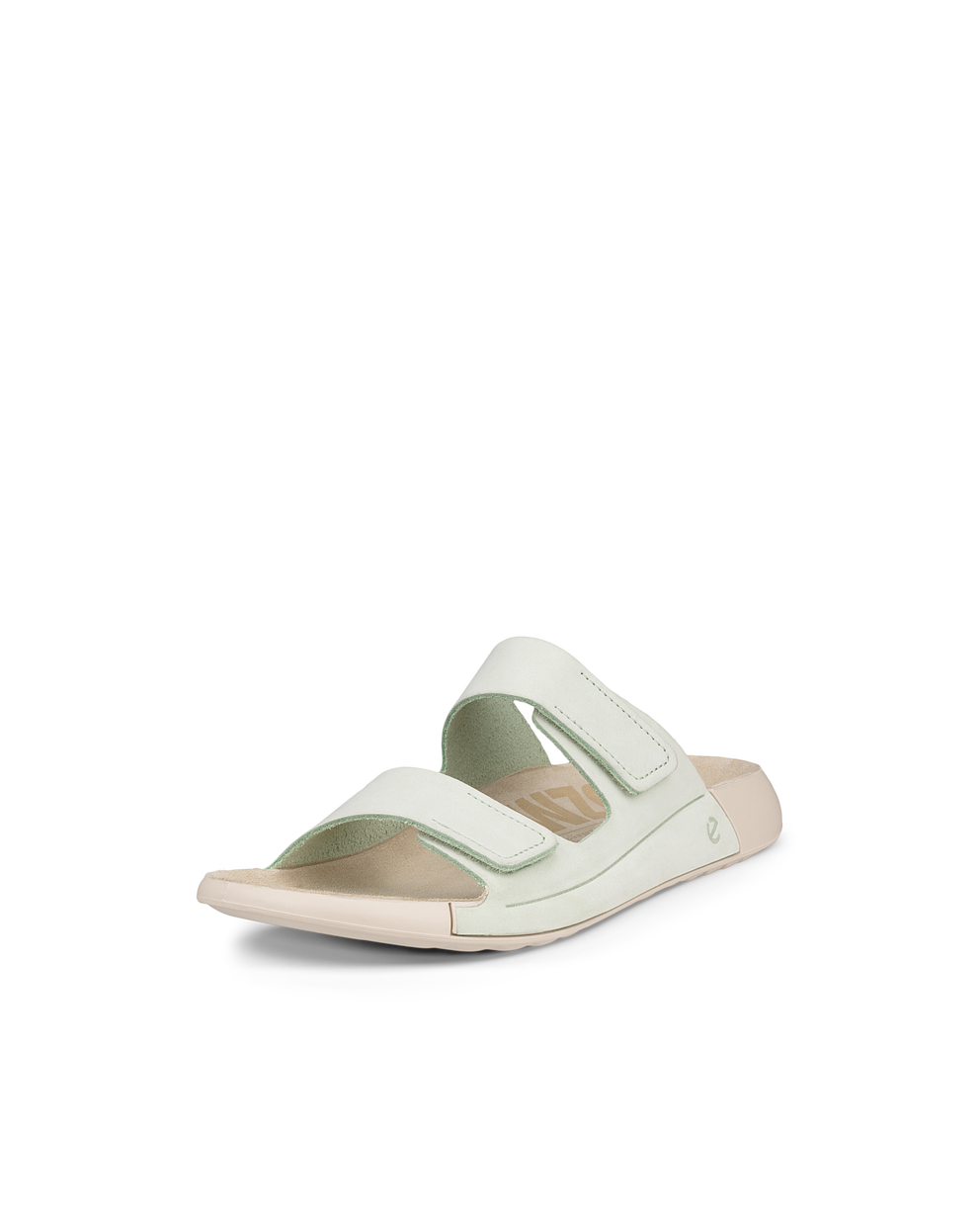 ECCO® Cozmo sandale en nubuck deux brides pour femme - Vert - Main