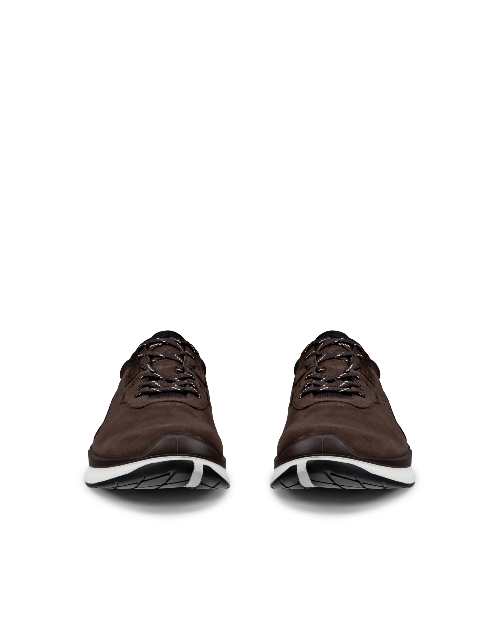 Men's ECCO® Biom 2.2 Nubuck Sneaker - Brown - Front pair