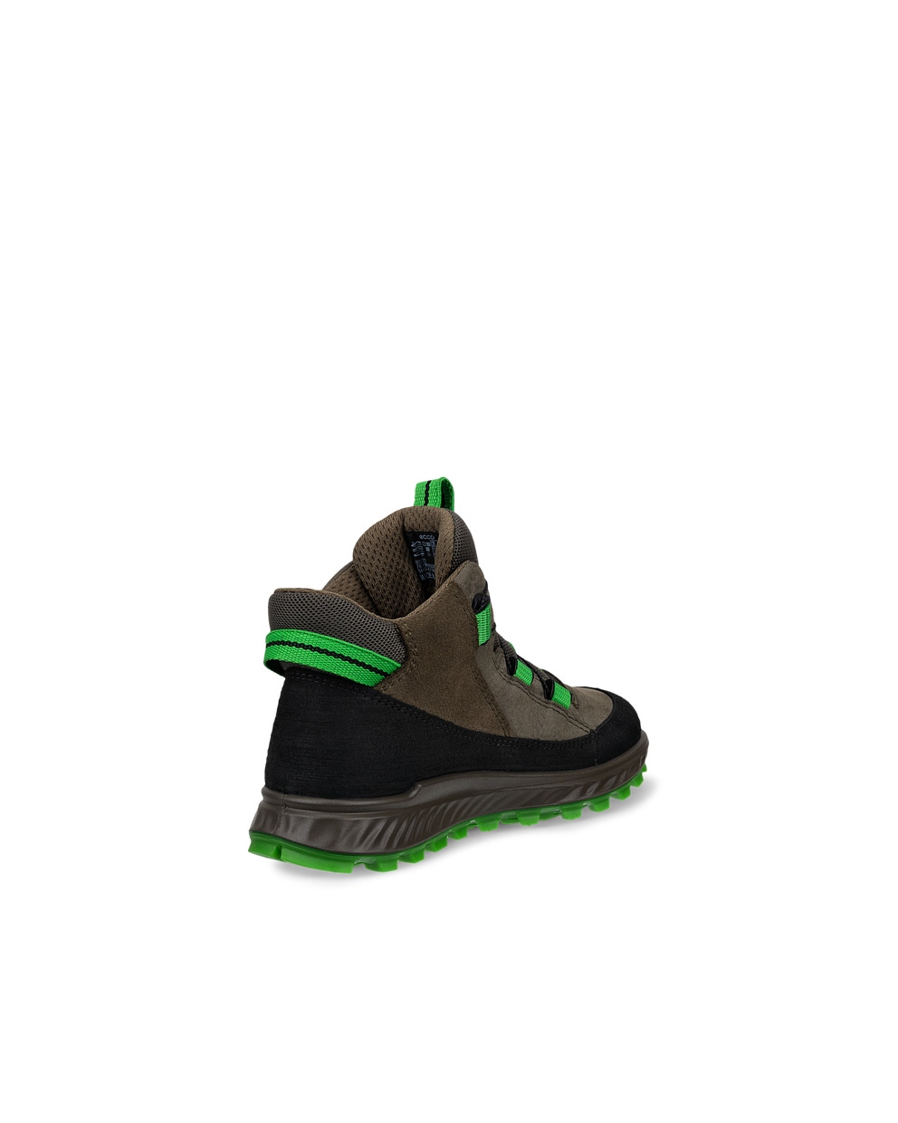 Botines impermeable de nobuk ECCO® Exostrike para niño/a - Verde - Back