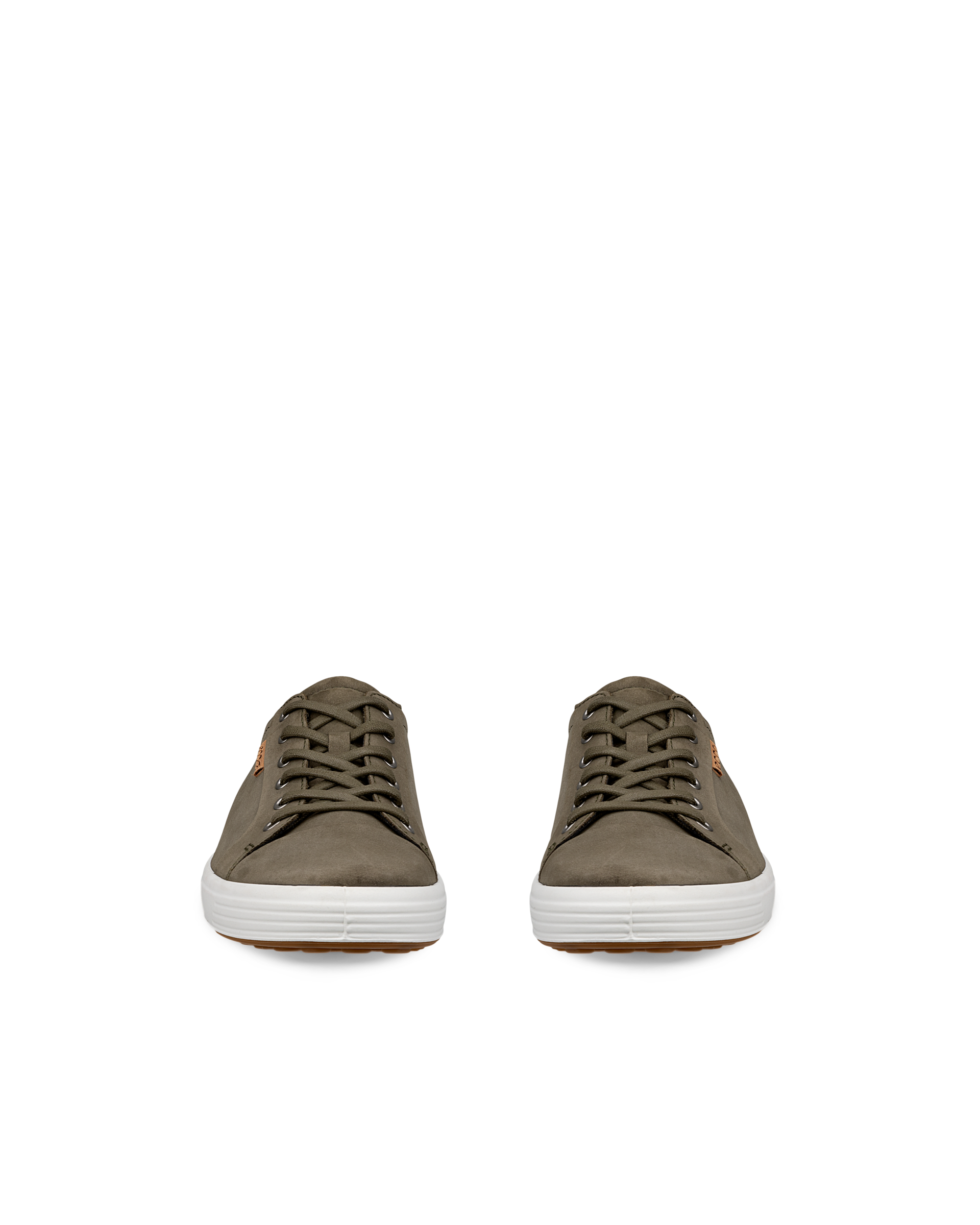 ECCO® Soft 7 nubukist vabaajajalats meestele - Kollane - Front pair