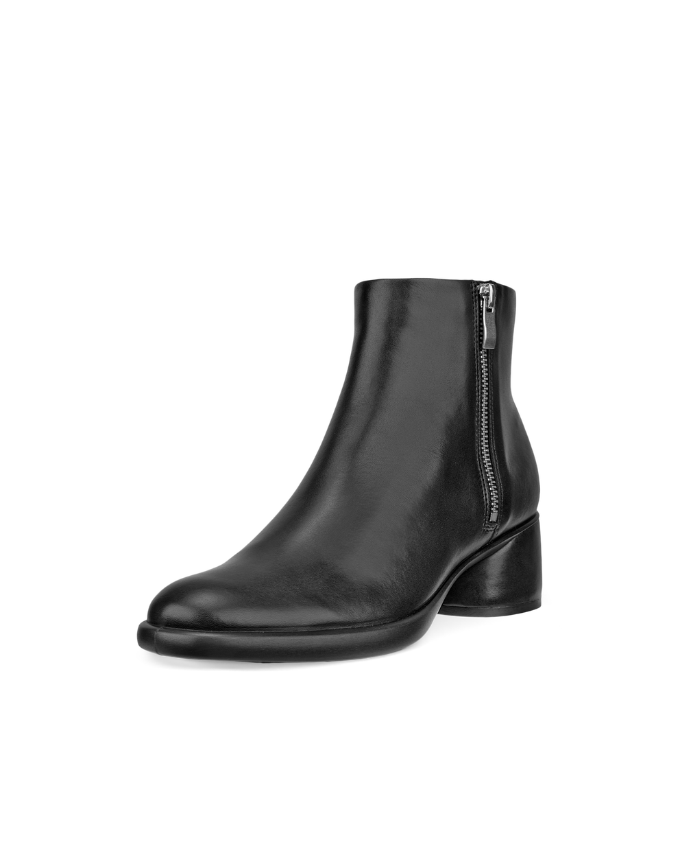 Women's ECCO® Sculpted LX 35 Leather Mid-Cut Boot - Black - Main