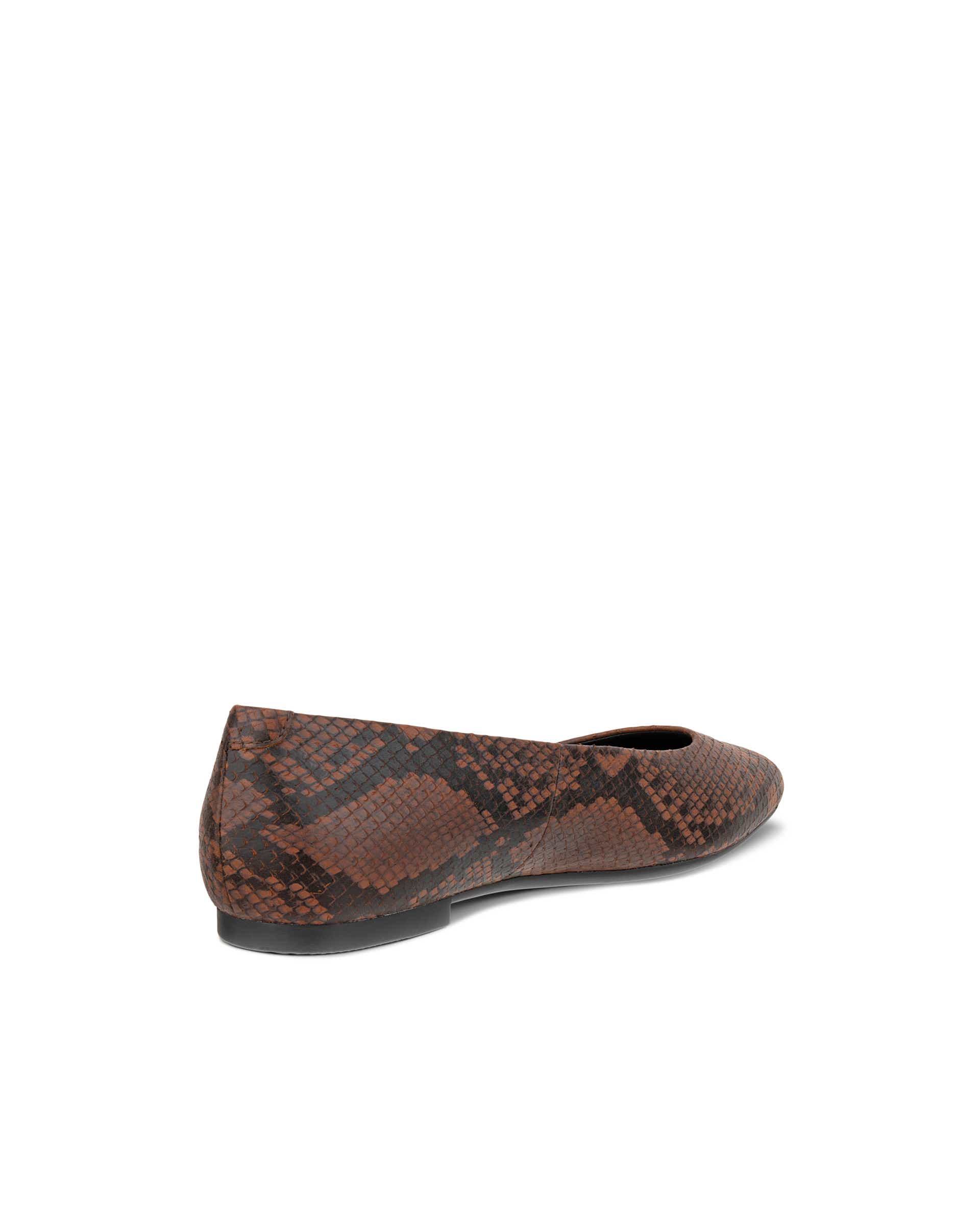 ECCO® MARGOT ballerines en cuir pour femme - Marron - Back