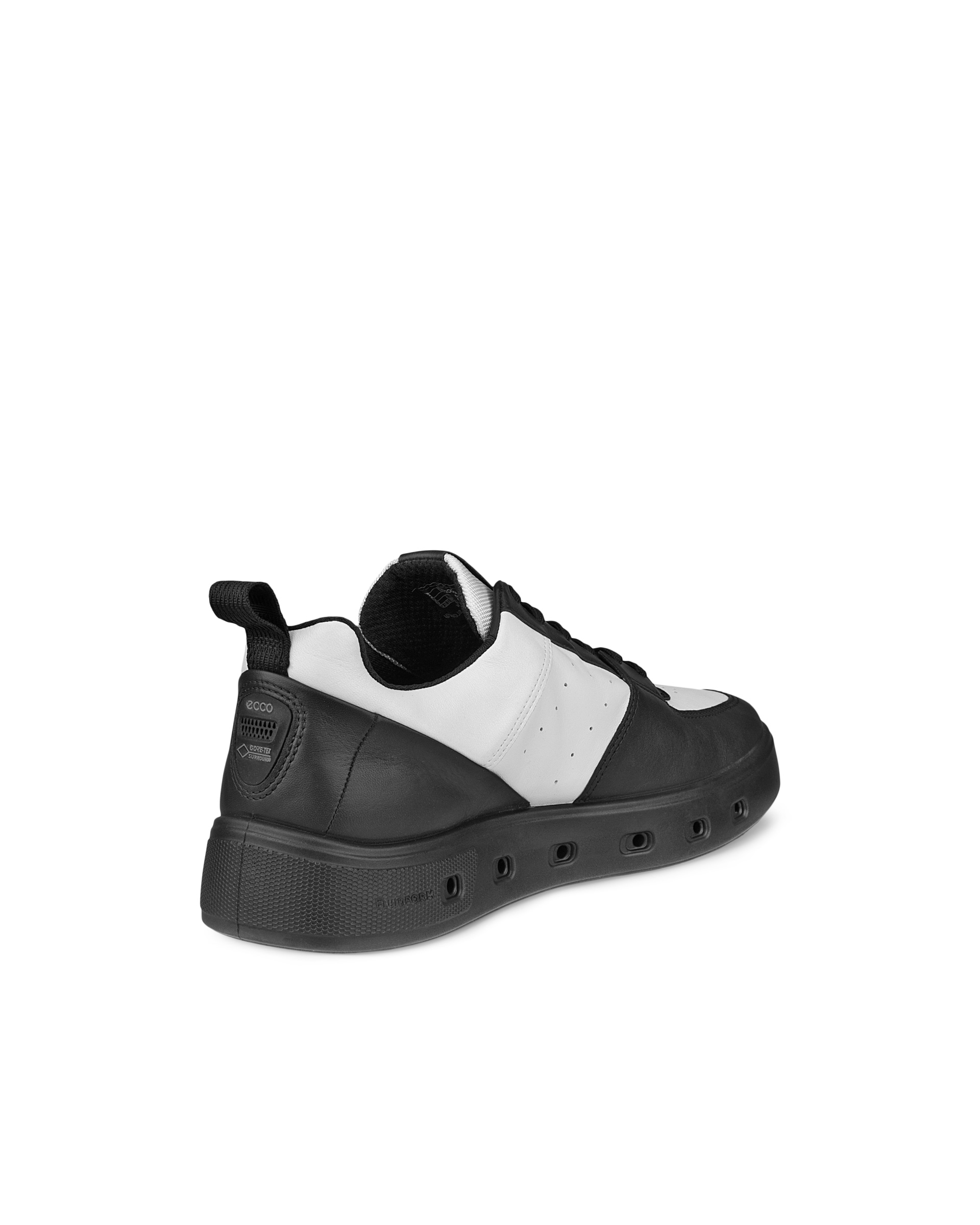 ECCO® Street 720 baskets en cuir Gore-Tex pour homme - Noir - Back