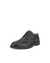 Men's ECCO® Metropole London Leather Brogue Shoe - Black - Main